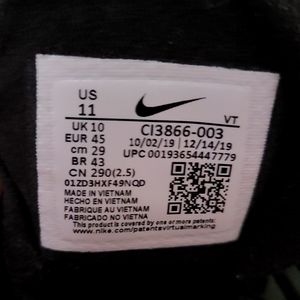 Size 11 - Nike Air Max 270 React Black Oil Gray 2020